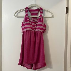 Lululemon 2-in-Run Tank - Pink - Size 6
